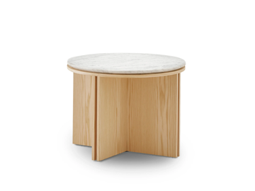 SLOT ROUND - Bedside table / coffee table by Kendo Mobiliario - view 2